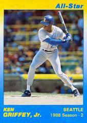 Ken Griffey Jr. [1988 Season 2] #3 Baseball Cards 1991 Star All Stars Prices