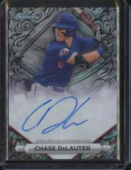 Chase DeLauter [Silver] #PA-CD Baseball Cards 2023 Bowman Sterling Prospect Autograph Prices