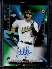 Seth Brown [Green Wave Refractor] #FFA-SB Baseball Cards 2020 Topps Finest Firsts Autographs Prices