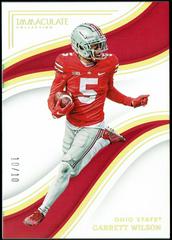Garrett Wilson [Gold] #17 Football Cards 2023 Panini Immaculate Collection Collegiate Prices