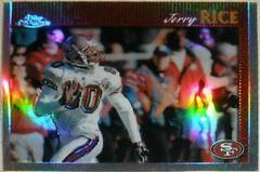 Jerry Rice [Refractor] Football Cards 1997 Topps Chrome Prices