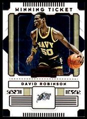 David Robinson [Red] #38 Basketball Cards 2020 Panini Contenders Draft Picks Winning Tickets Prices