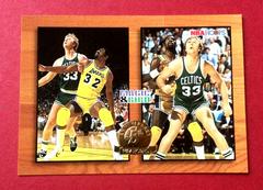 Magic, Bird 5th Anniversary Basketball Cards 1993 Hoops Prices