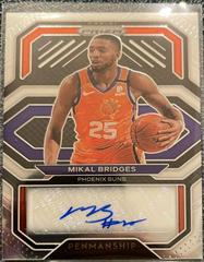 Mikal Bridges #PE-MKL Basketball Cards 2020 Panini Prizm Penmanship Prices