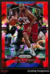 Charles Barkley [Red Ice] Basketball Cards 2019 Panini Prizm Prices