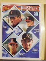 Ortiz-Bell-Arias-Giambi [3B Prospects] #389 Baseball Cards 1994 Topps Prices