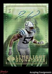 Shaquille Leonard [Gold] #LS-DL Football Cards 2022 Panini Illusions Limelight Signatures Prices