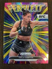 Taila Santos [Gold] Ufc Cards 2023 Panini Prizm UFC Fearless Prices