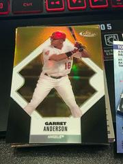 Garret Anderson [Refractor] #15 Baseball Cards 2006 Finest Prices
