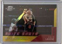Zach LaVine [Gold] #18 Basketball Cards 2021 Panini Contenders Optic Suite Shots Prices