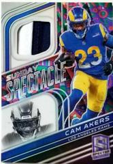 Cam Akers [Psychedelic] #SS-CAK Football Cards 2022 Panini Spectra Sunday Spectacle Prices