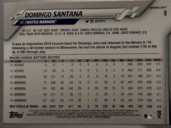 Domingo Santana Baseball Cards 2020 Topps Opening Day Prices