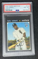 Luis Robert [Error Missing Team Name] #512 Baseball Cards 2020 Topps Heritage Prices