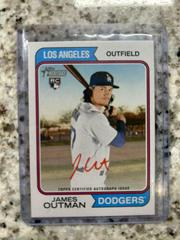 James Outman [Special Edition Red Ink] #ROA-JON Baseball Cards 2023 Topps Heritage Real One Autographs High Number Prices