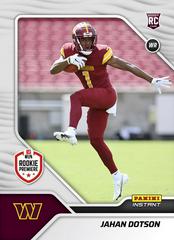 Jahan Dotson Football Cards 2022 Panini Instant RPS First Look Prices