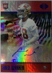 Fred Warner [Blue] #181 Football Cards 2018 Panini Illusions Prices