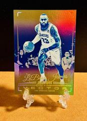 LeBron James [Gold] #17 Basketball Cards 2023 Panini Recon Vector Prices