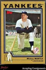Mickey Mantle [Gold] Baseball Cards 2006 Topps Mantle Collection Prices