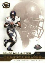 Deuce McAllister Football Cards 2001 Pacific Dynagon Top of the Class Prices