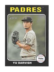 Yu Darvish [Black Border] #130 Baseball Cards 2024 Topps Heritage Prices