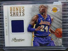 Kobe Bryant [Bonus Shots Gold] #154 Basketball Cards 2013 Panini Prestige Prices