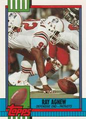 Ray Agnew #45T Football Cards 1990 Topps Traded Prices