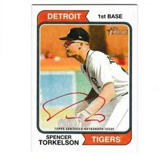 Spencer Torkelson [Special Edition Red Ink] #ROA-ST Baseball Cards 2023 Topps Heritage Real One Autographs Prices