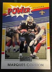 Marques Colston #PP-MCO Football Cards 2021 Panini Contenders Power Players Prices