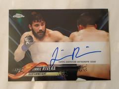 Jimmie Rivera [Black] Ufc Cards 2018 Topps UFC Chrome Autographs Prices