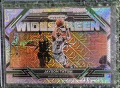 Jayson Tatum [Mojo] #1 Basketball Cards 2022 Panini Prizm Widescreen Prices