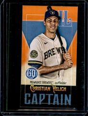 Christian Yelich #CM-CY Baseball Cards 2021 Topps Gypsy Queen Captains Minis Prices
