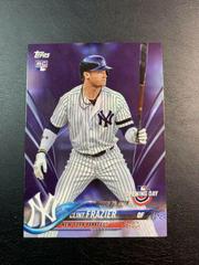 Clint Frazier [Purple] Baseball Cards 2018 Topps Opening Day Prices