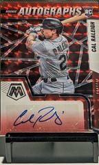 Cal Raleigh [Choice Fusion] #RAM-CR Baseball Cards 2022 Panini Mosaic Rookie Autographs Prices