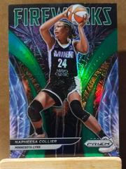 Napheesa Collier [Green] Basketball Cards 2022 Panini Prizm WNBA Fireworks Prices