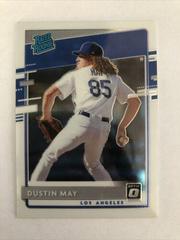 Dustin May #32 Baseball Cards 2020 Panini Donruss Optic Prices