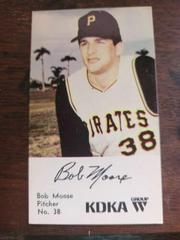 Bob Moose #38 Baseball Cards 1968 KDKA Pittsburgh Pirates Prices