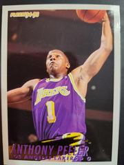 Anthony Peeler #110 Basketball Cards 1994 Fleer Prices