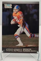Steve Sewell Football Cards 1991 Ultra Prices
