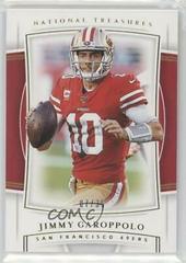 Jimmy Garoppolo [Gold] #12 Football Cards 2019 Panini National Treasures Prices