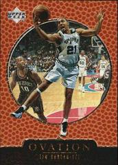 Tim Duncan #59 Basketball Cards 1998 Upper Deck Ovation Prices