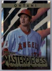 Shohei Ohtani [Lava] #BM-4 Baseball Cards 2022 Bowman's Best Masterpiece Prices