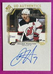 Dougie Hamilton Hockey Cards 2021 SP Authentic UD Autographs Prices