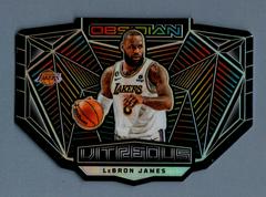LeBron James Basketball Cards 2022 Panini Obsidian Vitreous Prices