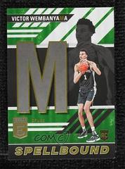 Victor Wembanyama [Neon Green] #9 Basketball Cards 2023 Donruss Elite Spellbound Prices