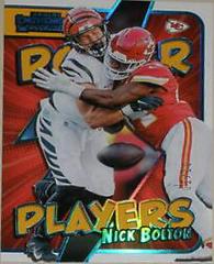 Nick Bolton [Platinum] #PWR-NBO Football Cards 2022 Panini Contenders Power Players Prices