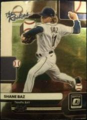 Shane Baz #TR-9 Baseball Cards 2022 Panini Donruss Optic The Rookies Prices