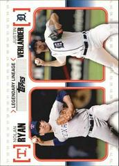 Justin Verlander, Nolan Ryan Baseball Cards 2010 Topps Legendary Lineage Prices
