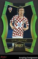 Luka Modric [Neon Green Prizm Die Cut] Soccer Cards 2016 Panini Select Prices