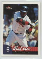David Ortiz Baseball Cards 2007 Fleer Prices