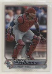 Yadier Molina [Clear] Baseball Cards 2022 Topps Prices